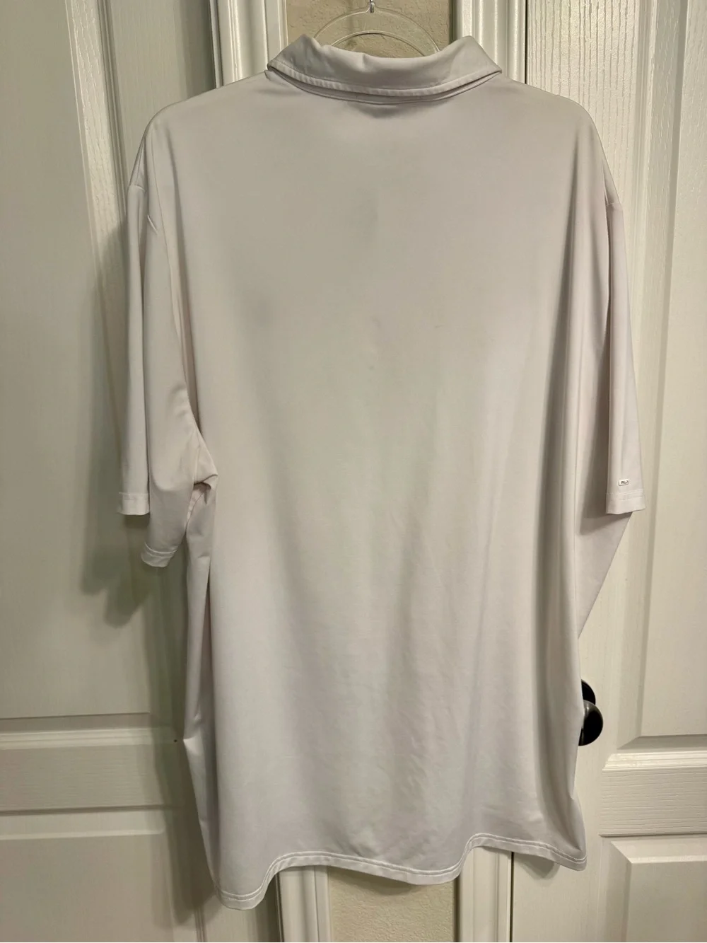 Ralph Lauren White Polo with Navy Pony